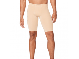2XU Men's Compression Shorts - Beige